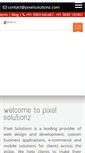 Mobile Screenshot of pixelsolutionz.com